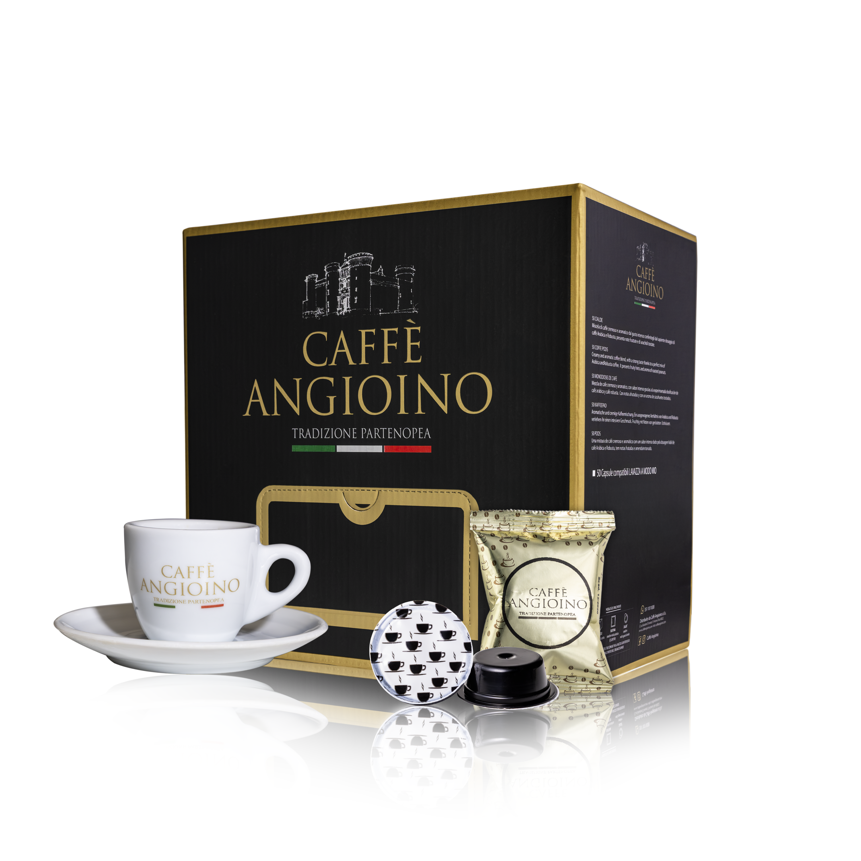 Box da 50 Capsule Compatibili Lavazza® A Modo Mio®