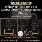 Bundle 3 Box da 50 Capsule Compatibili Dolce Gusto®
