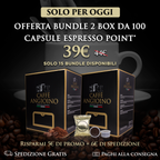 Bundle 2 Box da 100 Capsule Compatibili Espresso Point®