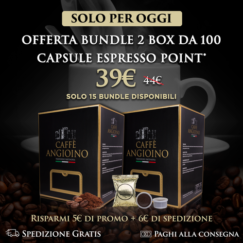 Bundle 2 Box da 100 Capsule Compatibili Espresso Point®